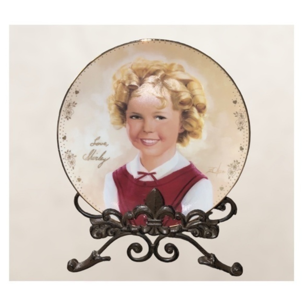 The Danbury Mint - Donald Zolan - Shirley Temple - America’s Sweetheart 8” Plate